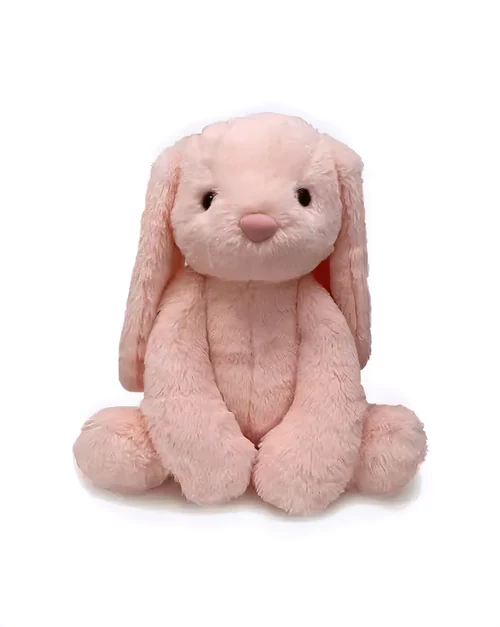 Pink plush bunny